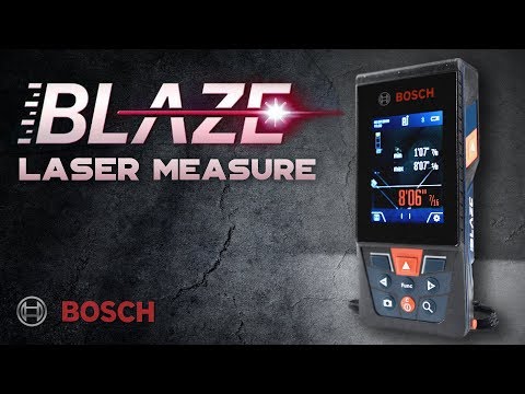Bosch Blaze Outdoor 400 Foot Connected Lithium-Ion Laser Measure with Camera