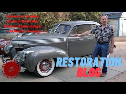 1939 Graham Sharknose, Graham Rototiller, 1940 Graham Supercharger & Bellanca Cruisair Projects