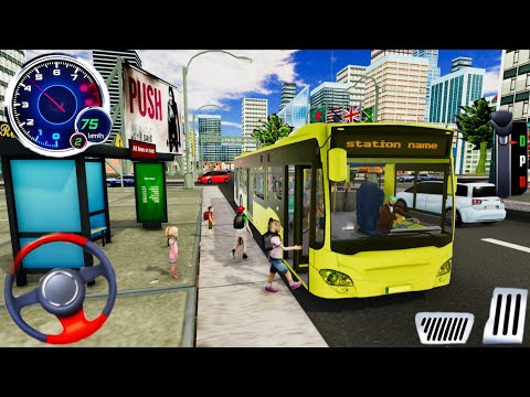 Offroad Bus Simulator 3D Game  - City Coach Bus Simulator Game 2026 - Andriod Gameplay