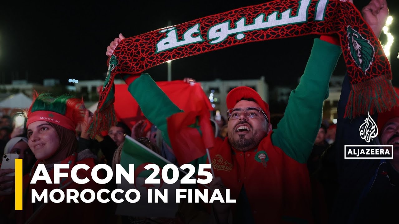 Rabat erupts in joy as Morocco beat Nigeria to set up AFCON final with Senegal