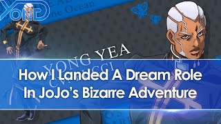 How I Landed A Dream Voice Over Role In JoJo&#39;s Bizarre Adventure Part 6 Stone Ocean (Pucci)
