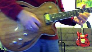 Video thumbnail for Parkwood PWH4 Hybrid guitar sound demo by slobomitic