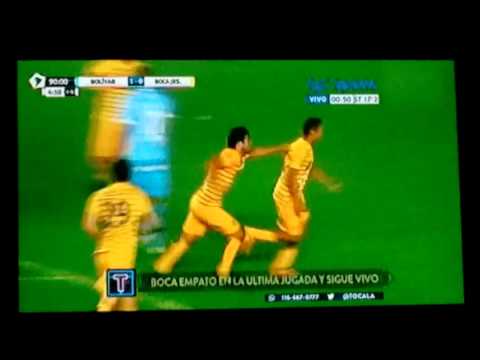 Gol de carrizo vs Bolívar