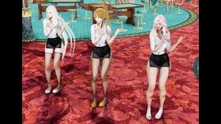 [MMD] 미울, 시에테, 테사 - joker(달샤벳)