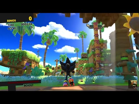 Sonic Forces Green Hill W/ Shadow The Hedgehog - Best Speed + Score - Mission 1 - PS4 PRO - HD