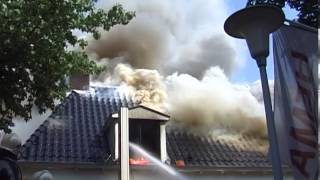 preview picture of video 'Grote brand Blokker Midstraat Joure 25 augustus 2001'