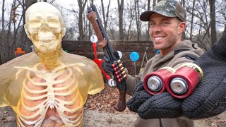 How LETHAL is a 12 Gauge Mini Shell??? (Shockwave 590s vs Human Torso)