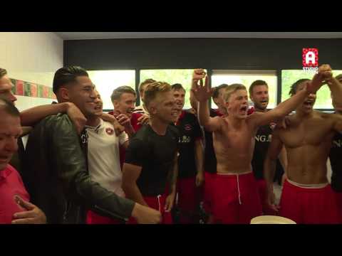 Feest in kleedkamer ARC na ontlopen degradatie in nacompetitie