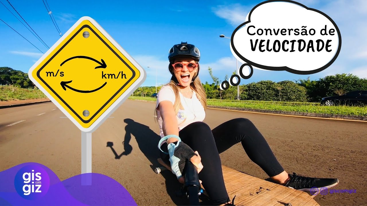 CONVERSÃO DE UNIDADES VELOCIDADE |  CONVERSÃO DE VELOCIDADE - km/h para m/s Prof. Gis/