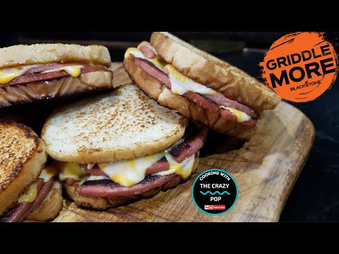 Fried Bologna Sandwiches on the Blackstone Griddle