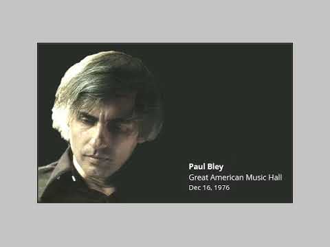 Paul Bley - Live in San Francisco 1976