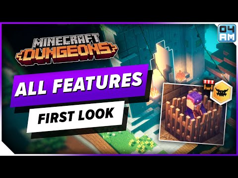 Minecraft Dungeons - First Look @ All New Season 3 Features & Enchantsmith Guide
