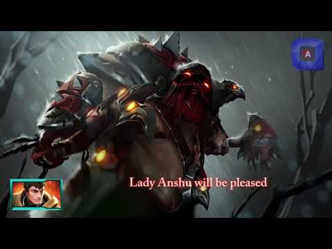 Dota 2 DAVION Meeting an enemy Responses