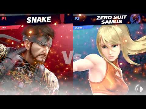 Ultimate @ Bell's 36 - IceWaterRick (Snake) vs Mugen (Zero Suit Samus) [WR3]