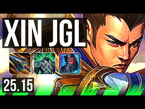 XIN ZHAO vs SHACO (JGL) | KR Master | 25.15