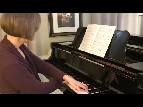DRAGONFLY SCHERZO piano solo by Anne Crosby Gaudet