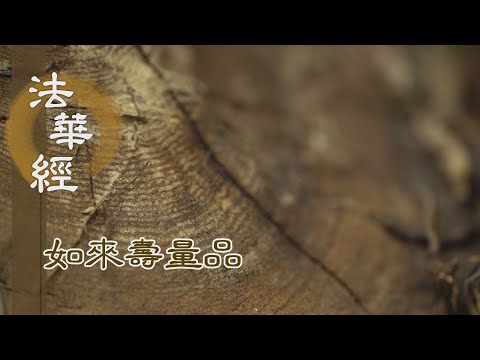【靜思妙蓮華】法華經如來壽量品 - 佛壽無量 常住不滅 - 20231019 第1527集