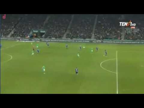 GOAL OF MONNET PAQUET OL 0-1 ASSE