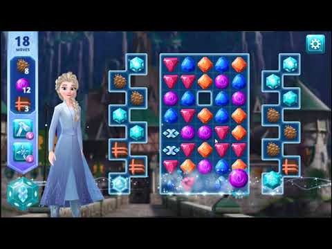 Disney Frozen Adventures Level 230 - NO BOOSTERS ❄️👸⛄ | SKILLGAMING ✔️