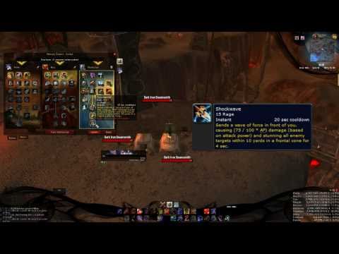 Warrior Tank Talent Guide. Cataclysm Run Down Of The Protection Tree by Tsw