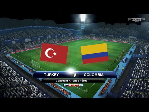 Turkey v Colombia