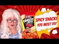 Ghost Pepper Chips Hot Spicy Snack Review With Granny McDonald S Watch Til The End