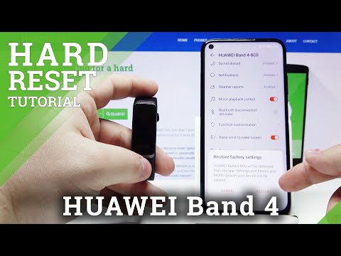 How to Factory Reset HUAWEI Band 4