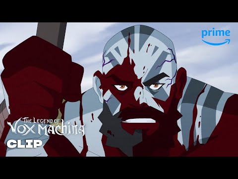 Grog VS. His Demon Sword | The Legend of Vox Machina | Prime Video