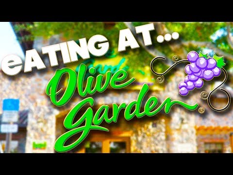 EATING AT - OLIVE GARDEN - ORLANDO