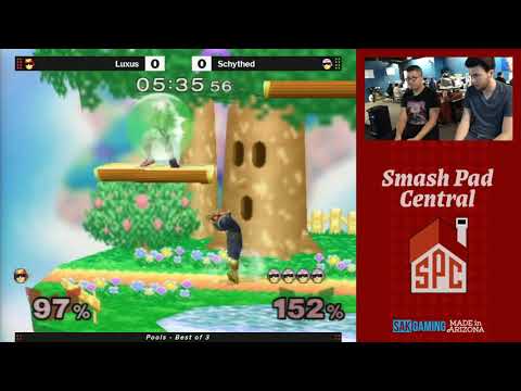 SPC 133 Pools - Luxus (Captain Falcon) vs Schythed (White Captain Falcon)