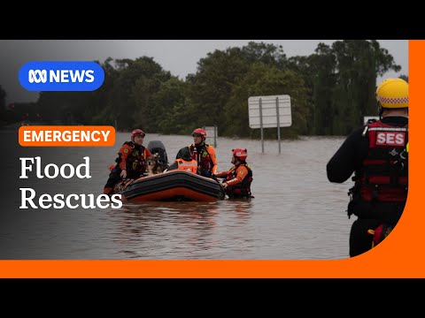 NSW floods: Over 100 warnings in place as hundreds rescued, thousands without power | ABC NEWS
