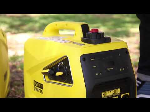 Champion 2000 Watt Stackable Portable Inverter Generator