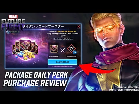 Titan's Record Selector Package Purchase Review 20 Dollar !!! - Marvel Future Fight