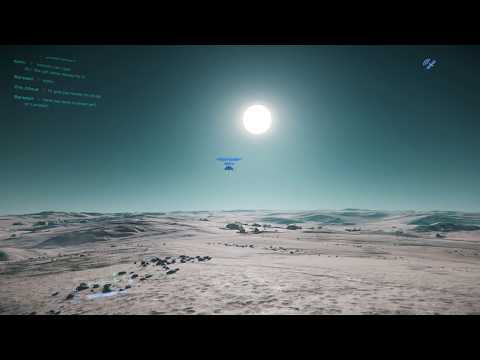Star Citizen Low Atmosphere Pass of The Retaliator