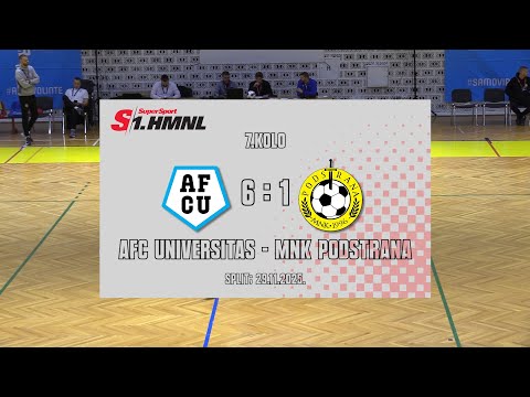 UMN_TV  1HMNL_AFCU - MNK Podstrana (Sažetak)