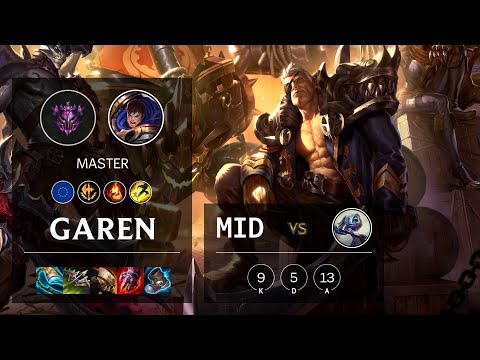 Garen Mid vs Fizz - EUW Master Patch 11.19
