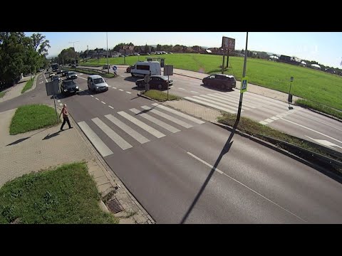 Jedź bezpiecznie odc.926 (przejście dla pieszych na ul. Pasternik w Krakowie)