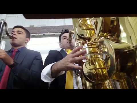 ENSAIO LOCAL CURITIBA PR SAX CONTRA BAIXO E CLARONE