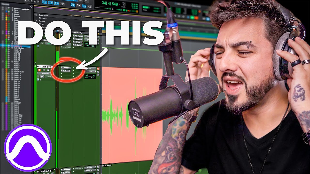 HOW TO RECORD VOCALS in Pro Tools in 5 Minutes! (super easy)