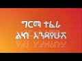 GIRMA TEFERA KASA-LIK ENDAYEHUSH (Lyrics) | Ethiopian Music
