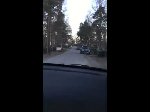 Här ungefär bodde Monica Zetterlund och Povel Ramel. Lidingö.