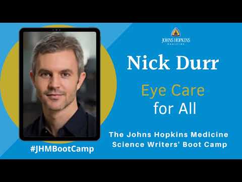 2020 Science Writers' Boot Camp: Eye Care for All