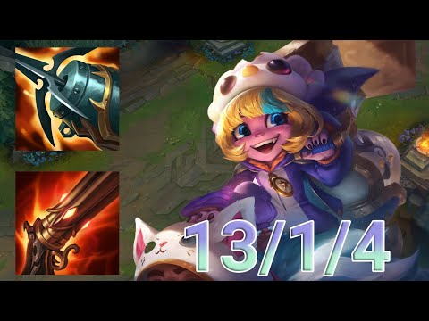 Tristana ADC VS Kindred Highlights | KR Challenger Patch 12.19