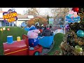 Grandpa Pig S Little Train At Peppa Pig World Paultons Park Dec 2021 4K