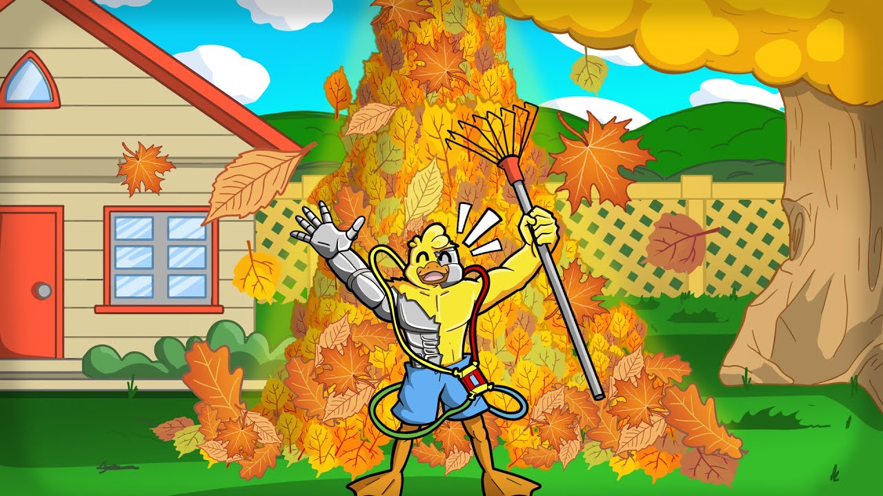 RECOLECTÉ TODAS las HOJAS de mi JARDÍN (+10.000 🍂)