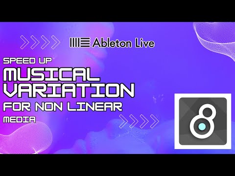 🎹 Using Max MSP to speed up musical variation for non linear media!