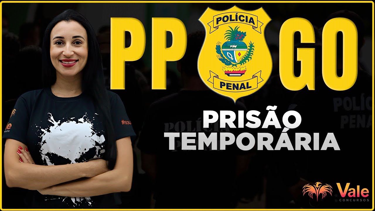 PPGO - Direito Processual Penal - Lei 7960 89 - Prisão Temporária