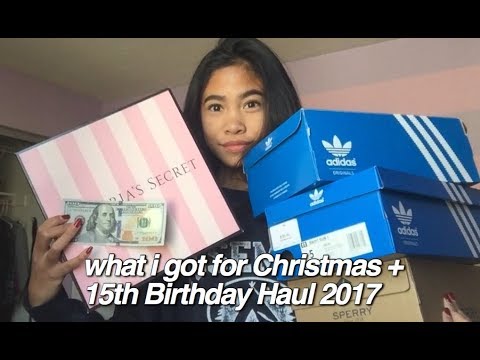 What I Got For Christmas & 15th Birthday Haul 2017! (Lulu's, Adidas, Kendra Scott, etc)