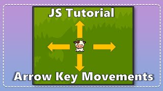JavaScript Tutorial - Move an Image using the Arrow Keys in HTML Canvas
