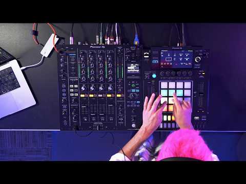 FINGER DRUMMING MADNESS! OddKidOut | DJS-1000 & DJM-A9 | @OddKidOut